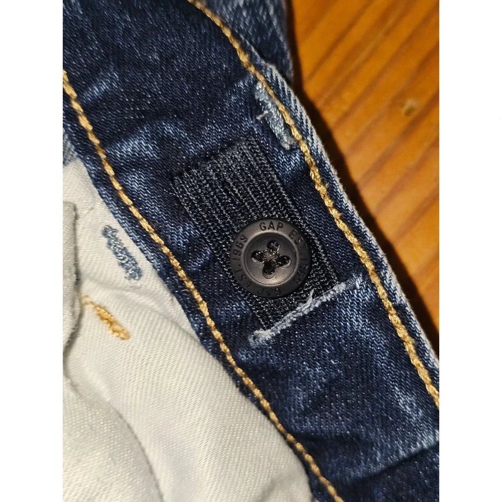 Gap Infant Boy‎ Jeans Size 18-24mos. Batman superman patches.